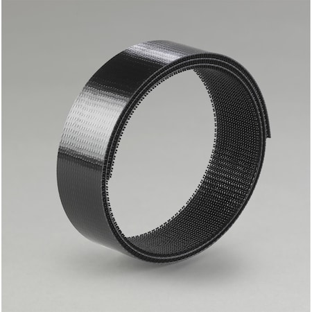 3M Reclosable Fastener, No Adhesive, 50 yds, 2" Wd, Black 21200-86368